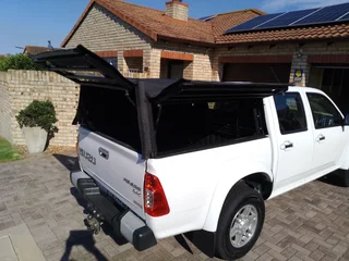 Isuzu FD Gullwing Canvas Canopy and Rails