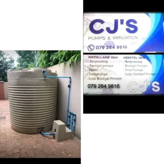 Install backup tank with electric pump. Bloemfontein