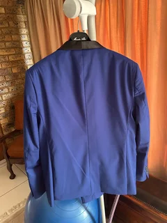 Royal blue 3 piece suit