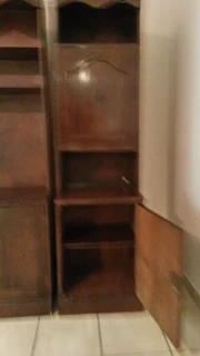 Wall unit. 3 sections with mini bar and drawers