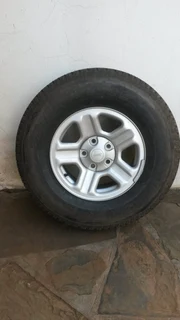 Jeep Wrangler 16inch mags with Bridgestone Dueler 245/75R16 tyres