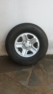 Jeep Wrangler 16inch mags with Bridgestone Dueler 245/75R16 tyres