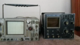Oscilloscope - Tektronix 475 and Philips PM3200(0-15Mhz)