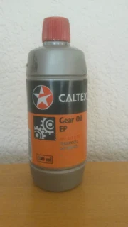 Gearbox oil. Caltex EP API GL5 and MT-1 SAE 80W90