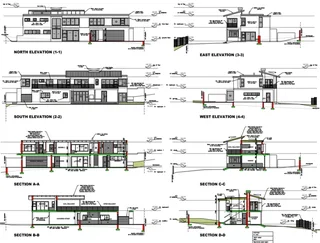 Building plan draughting