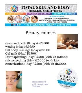 Beauty courses in malvern