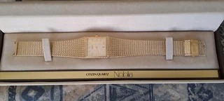 Citizen Golden watch unwanted gift