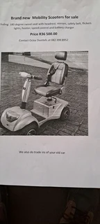 Mobility scooter