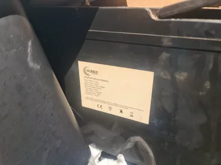 Victron inverter and batteries