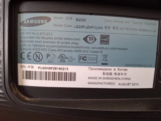 Samsung B2030 Computer Monitor