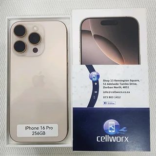 Pre-owned IPhone 16 Pro, 256GB, Desert Titanium