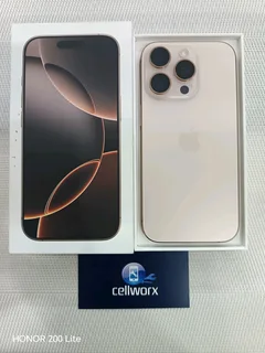 Pre-owned IPhone 16 Pro, 256GB, Desert Titanium