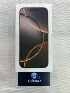 Pre-owned IPhone 16 Pro, 256GB, Desert Titanium