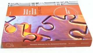 FOR SALE: RESEARCH METHODS FOR THE BEHAVIORAL SCIENCES (4th Ed., International Edition, Paperback)