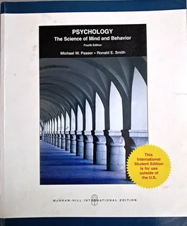 FOR SALE: Psychology: The Science of Mind and Behavior – 4th Edition (Paperback)