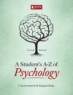FOR SALE: A Student’s A–Z of Psychology (2nd Ed.) Paperback (V. van Deventer & M. Mojapelo-Batka