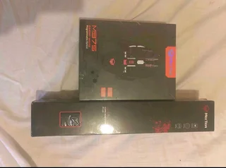 Gaming mouse and pad (brand new)