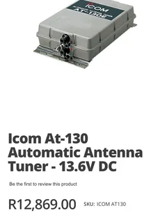 Icom antenna tuner at-130