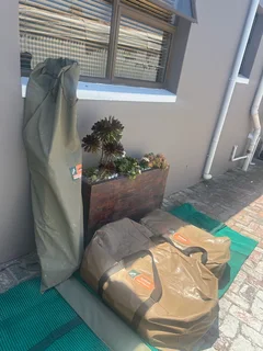 Campmor dome 3x3 with extension tent