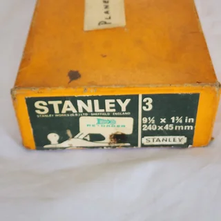 Stanley #3 bench plane