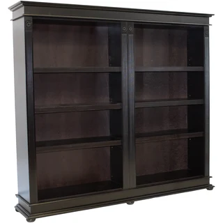 Grandeur Double Bookcase Open