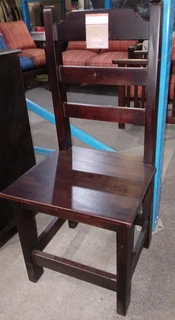 Pine Study Chair Mahogany - pisc