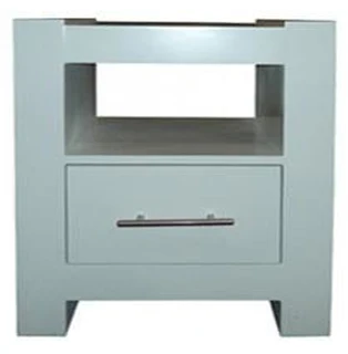 Mod Pedestal 1 Drw S Painted White - r-mdfpsw