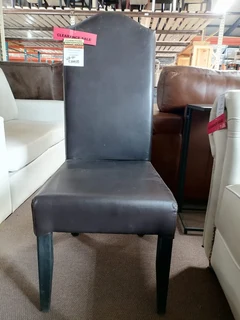 Crown Dining Chair Bonded Pu Brown - crownbbr