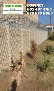 FENCING MATERIALS - GALVANIZED DIAMOND RAZOR MESH - FOR SALE