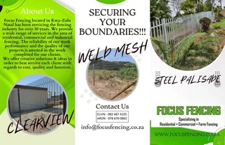 Fence & Gate Contractors In Kzn - Supply & Installation