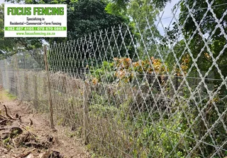 Galvanized Fencing Materials - Galvanized Diamond Razor Mesh Wire - For Sale