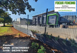 FENCING MATERIALS IN KZN - CLEARVIEW TYPE PANELS - FOR SALE