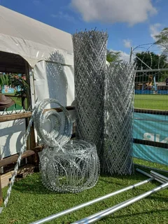 FENCING MATERIALS - RAZOR WIRE - WELD MESH - CLEAR VIEW PANELS - POSTS - FOR SALE
