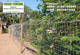 Galvanized Wire Fencing In Kzn – Focus Fencing – Suppliers & Installations