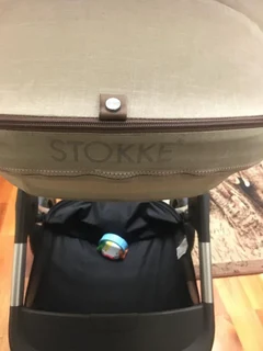 Stokke stroller and infant car seat