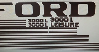 Ford stripes & logos