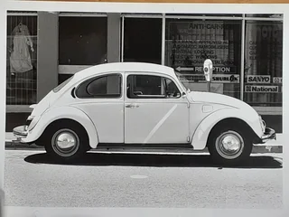 Original black white photograph