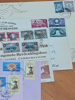 First day commemorative edition South African stamps
