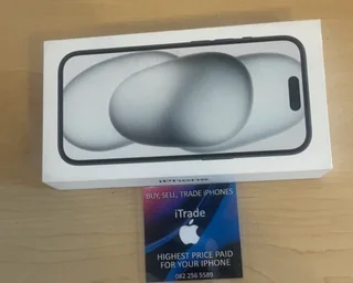 iphone 15 256 gig -Black- Brand new -12 months warranty- trade ins welcome (only iphones)
