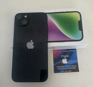 iphone 14 plus  256 gig -Black- 3 months warranty- trade ins welcome (only iphones)
