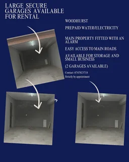 Large Triple Garage for rent