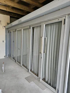 Natural Anodised Aluminum Stacking Doors