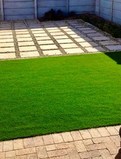 Beautiful synthetic lawns, without the hassle. Call Dura Pave on 082 723 0293.