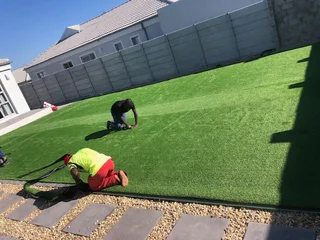 Transform your outdoor space! Synthetic grass and elegant paving solutions with Dura Pave 0827230293