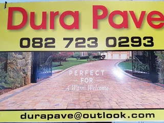 Dura Pave, Top quality paving you can rely on. Call us on 082 723 0293.