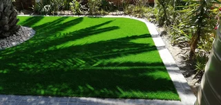 The grass is greener on our side with Dura Pave&#39;s artificial grass. Call us on 082 723 0293.
