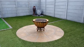 Perfect lawn with zero maintenance. Call Dura Pave on 082 723 0293 for the best artificial grass.