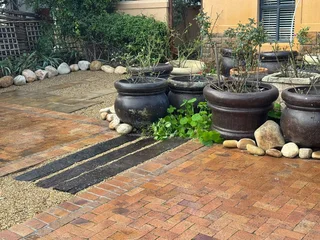 Create the perfect outdoor space- We make it easy at Dura Pave - contact us - 082 723 0293