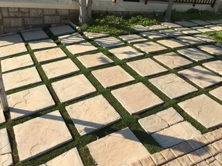 Turn  every step into a statement with pavers and cobbles from Dura Pave. Contact us on 082 723 0293