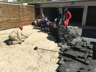 Turn  every step into a statement with pavers and cobbles from Dura Pave. Contact us on 082 723 0293